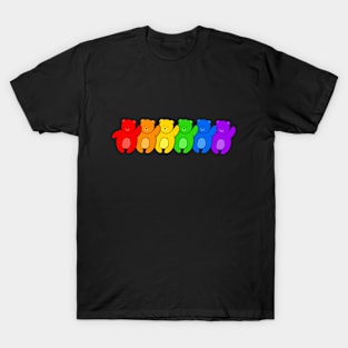 Gay Bear Rainbow Pride T-Shirt